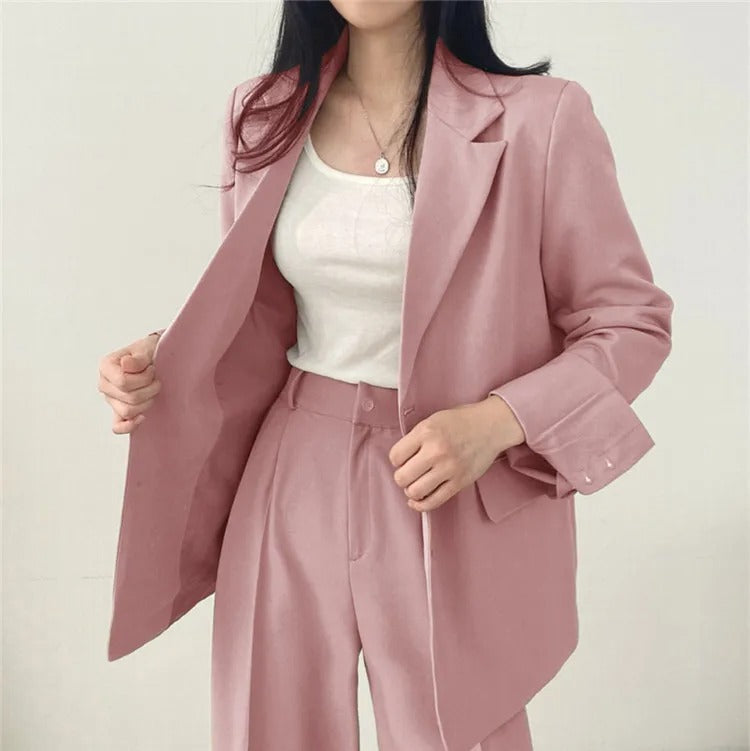Women's Oversized Suit Set | Blazer and Trouser Co Ord