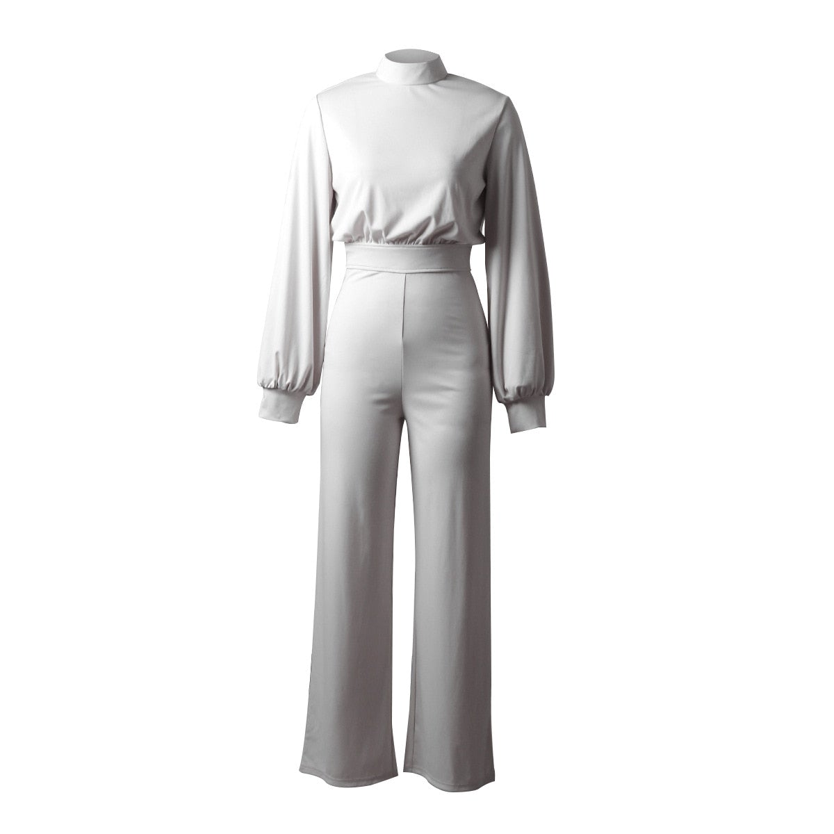 Women's Long Sleeve Wide Leg Jumpsuit | Party Wear Wedding