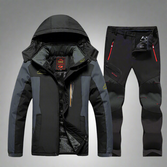 Men's Winter Tracksuit Set | Waterproof Outdoor Jacket Trousers