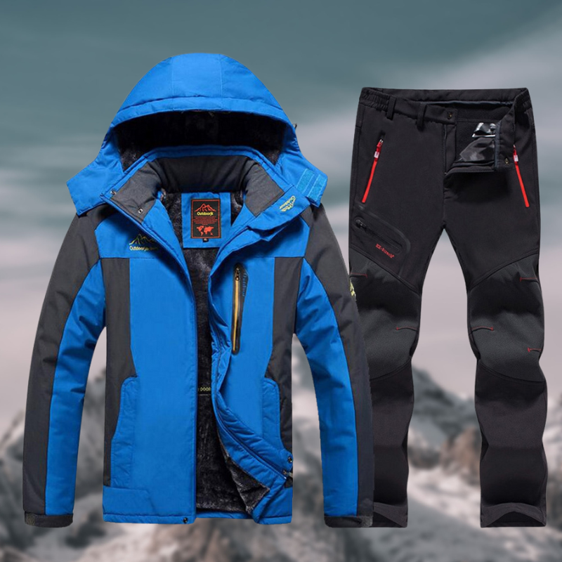 Men's Winter Tracksuit Set | Waterproof Outdoor Jacket Trousers