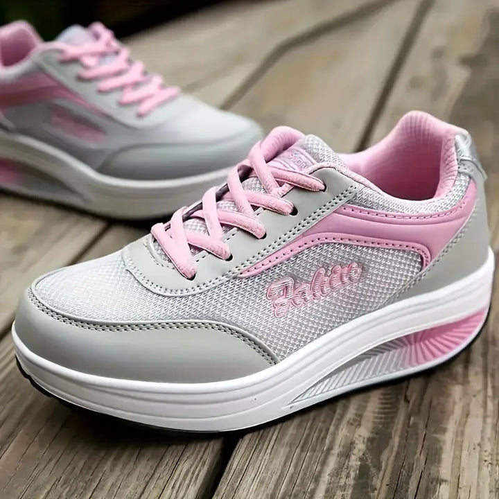 Women's Platform Walking Sneakers | Casual, Wide Fit