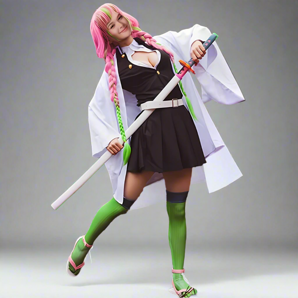 Anime Halloween Costume Kimono | Long Sleeve Cloak - Image 1