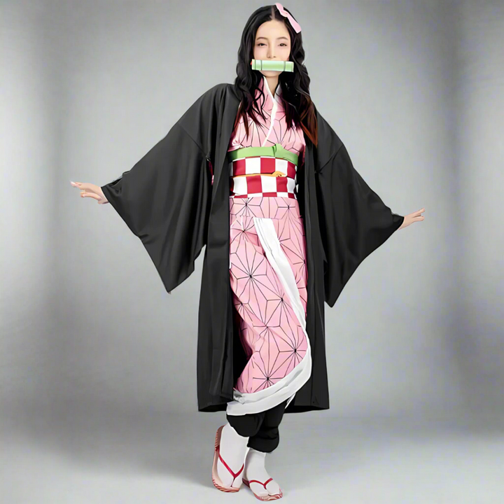 Anime Halloween Costume Kimono | Long Sleeve Cloak - Image 2
