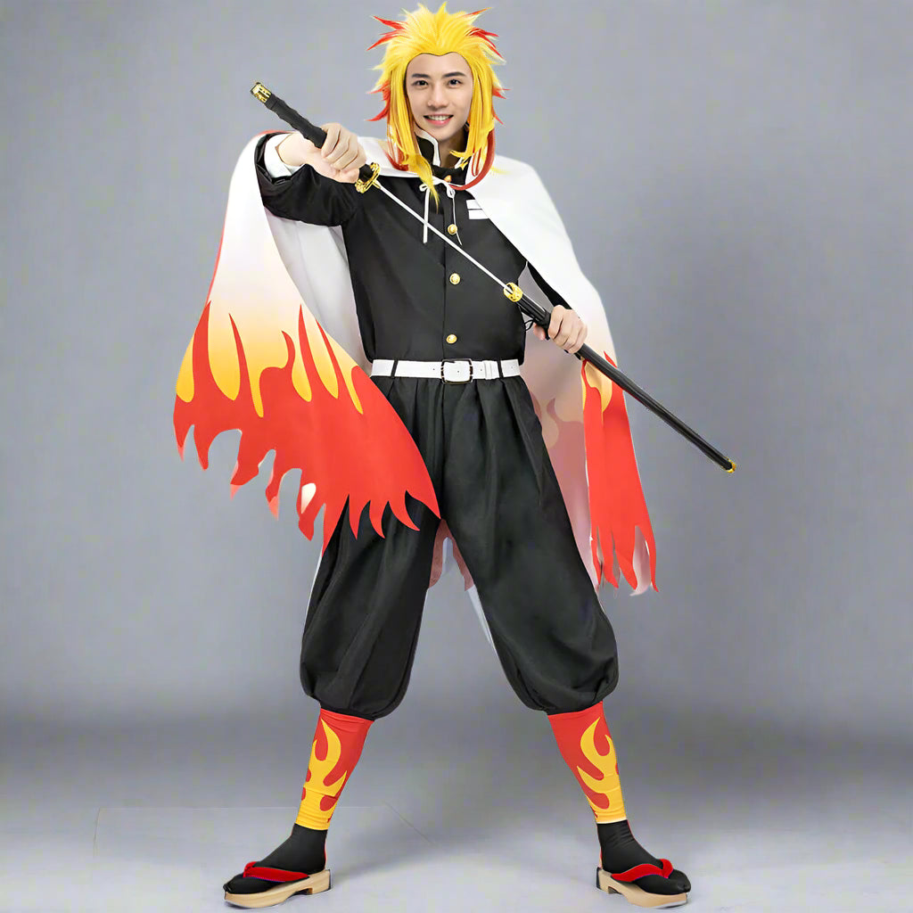 Anime Halloween Costume Kimono | Long Sleeve Cloak - Image 6