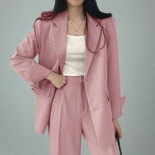 Women's Oversized Suit Set | Blazer and Trouser Co Ord