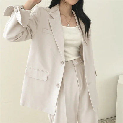 Women's Oversized Suit Set | Blazer and Trouser Co Ord