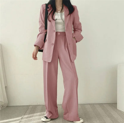 Women's Oversized Suit Set | Blazer and Trouser Co Ord