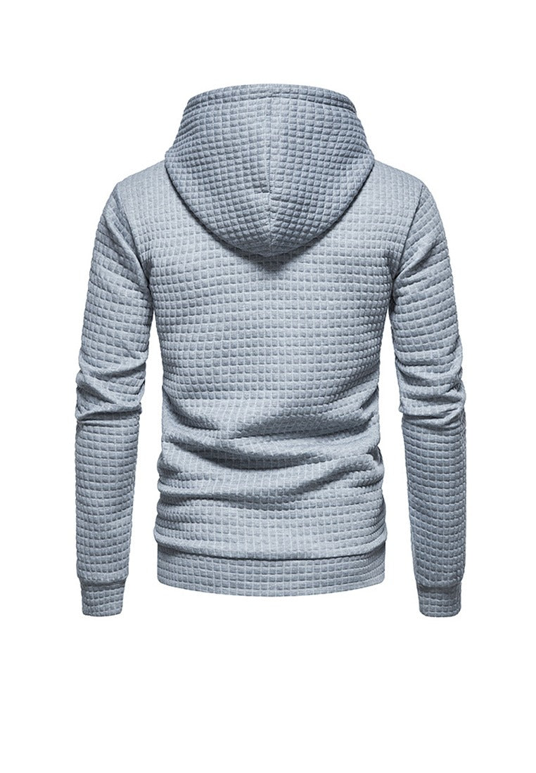 Men’s Knitted Hoodie Sweater | Long Sleeve, Pullover