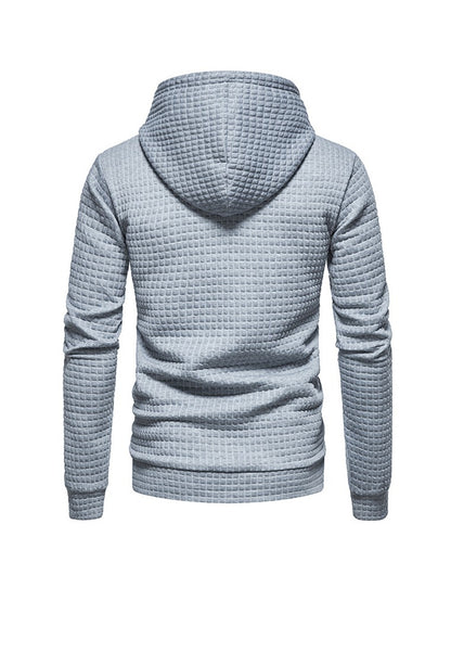 Men’s Knitted Hoodie Sweater | Long Sleeve, Pullover