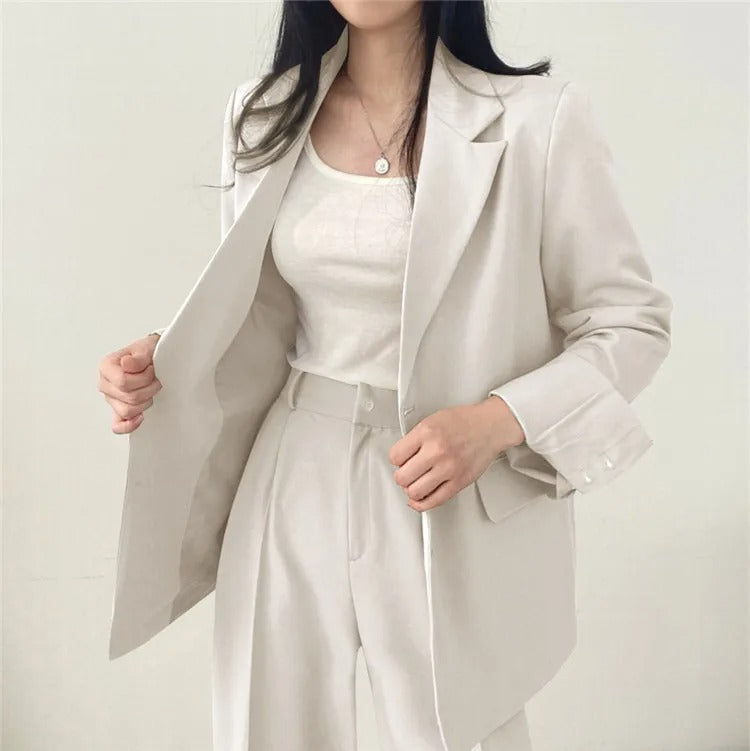 Women's Oversized Suit Set | Blazer and Trouser Co Ord
