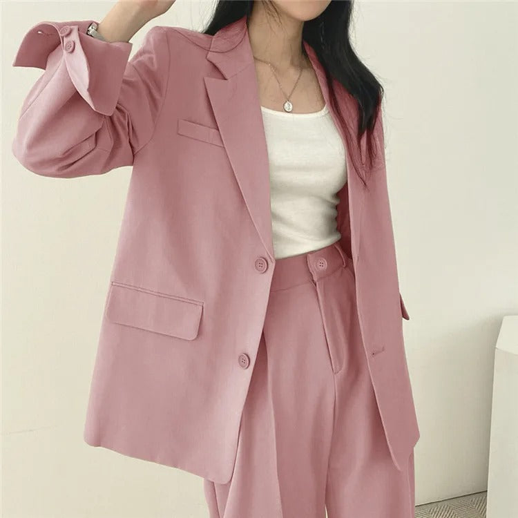 Women's Oversized Suit Set | Blazer and Trouser Co Ord
