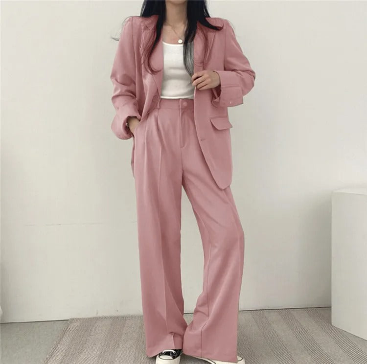 Women's Oversized Suit Set | Blazer and Trouser Co Ord