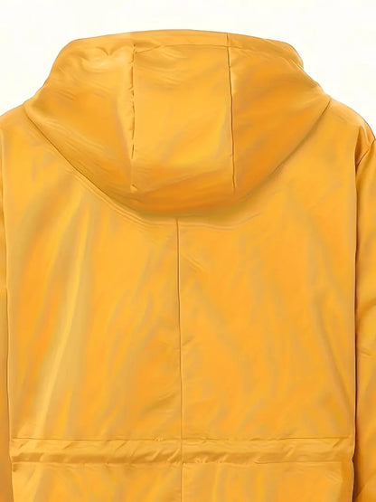 Women's Waterproof Lightweight Parka Coat | Hooded, Zip-up