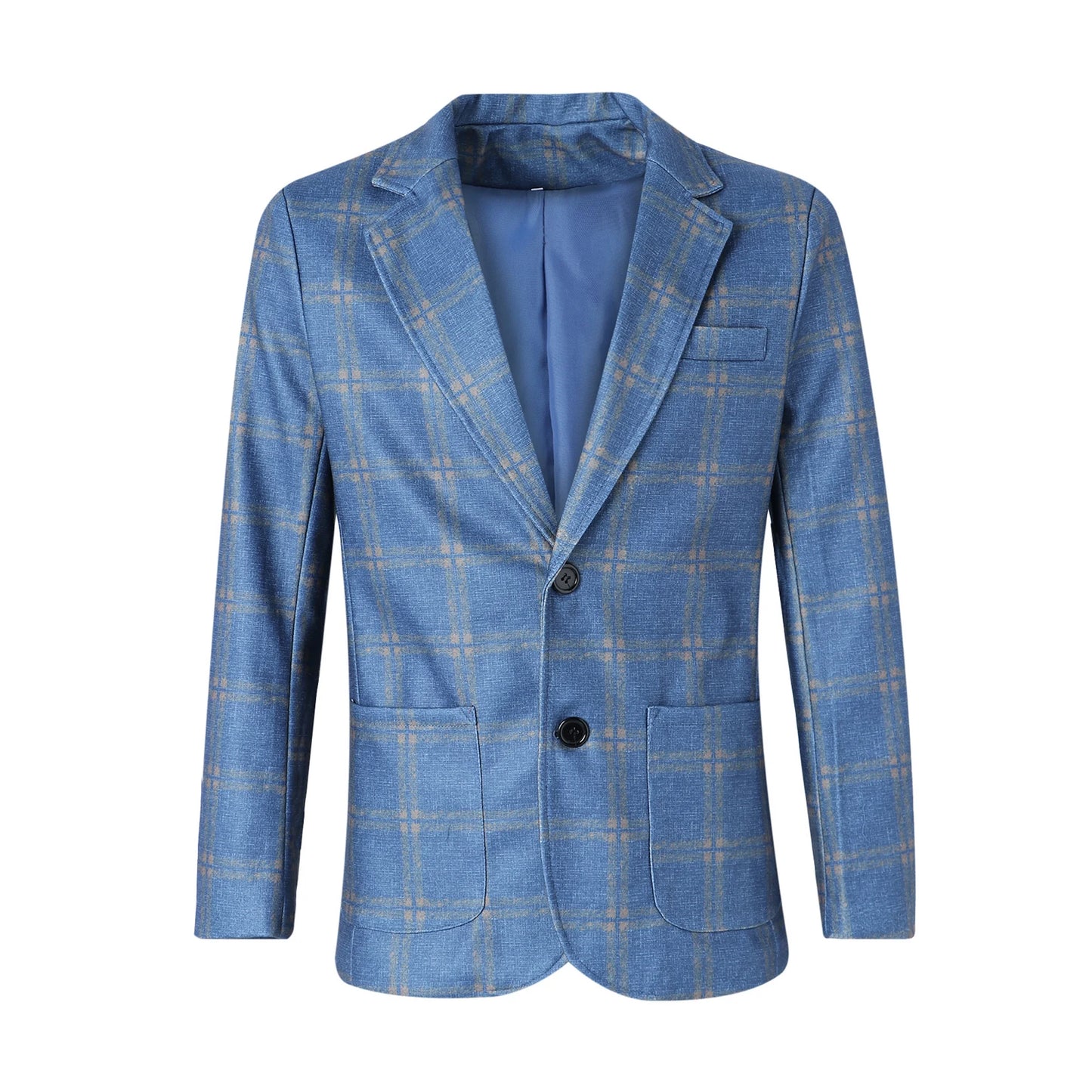 Men's Lightweight Plaid Blazer | Slim Fit, Formal