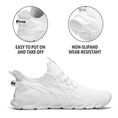 Men’s Lightweight Walking Sport Shoes | Breathable Trainers