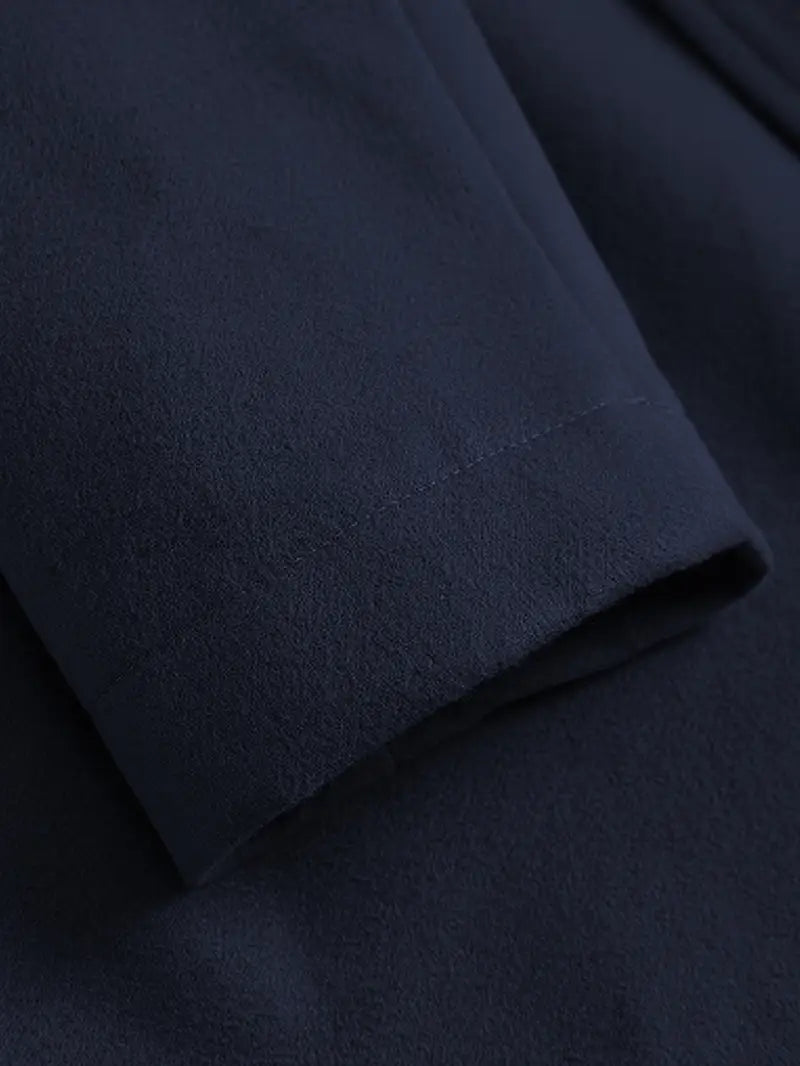 Men's Winter Trench Coat | Long, Oversized