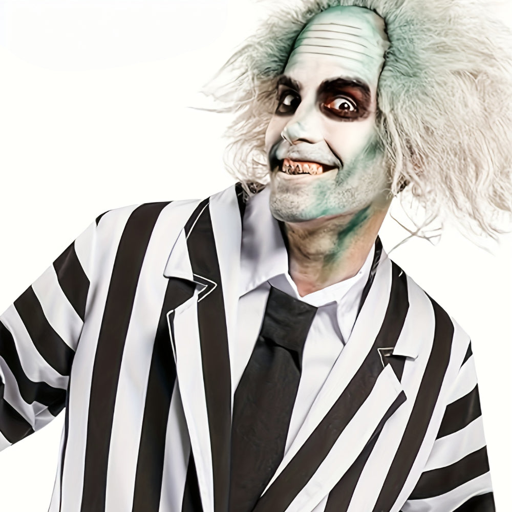 Halloween Costume Men’s Striped Suit Outfit