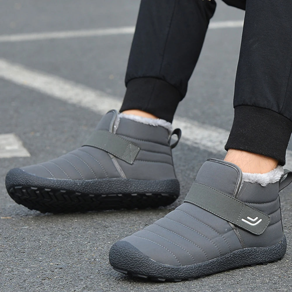 Men’s Insulated Snow Boots | Waterproof Winter Boots, Warm Grip