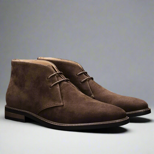 Boots – Chukka Ankle Cut In Durable Blend & Steady Footing - Image 1