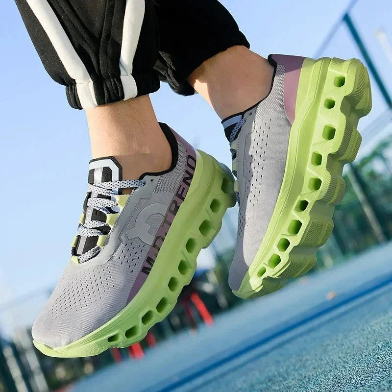 MD Trend Men's Lightweight Running Sneakers - Sneaker - 14:1254#WhiteSilver;200000124:100013888 - MOOD Melbourne