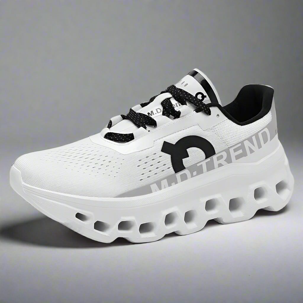 MD Trend Men's Lightweight Running Sneakers - Sneaker - 14:1254#WhiteSilver;200000124:100013888 - MOOD Melbourne