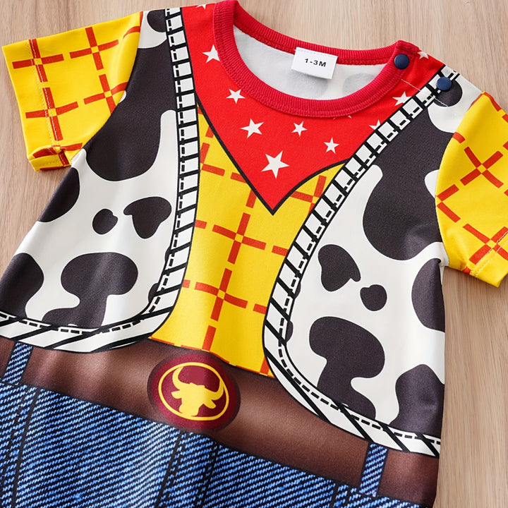 Baby Toy Halloween Costume Cowboy Romper