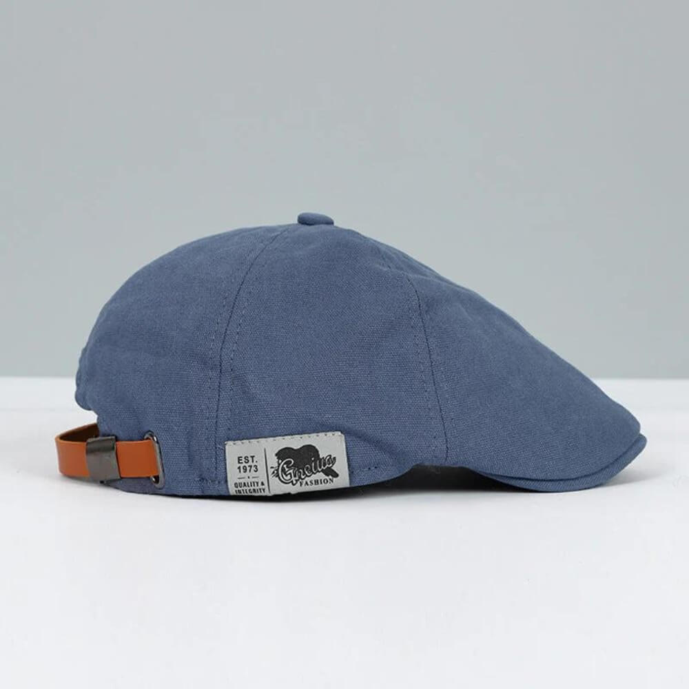 Men’s Flat Summer Golf Cap | Vintage Visor Adjustable