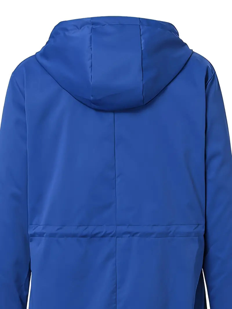 Women's Waterproof Lightweight Parka Coat | Hooded, Zip-up