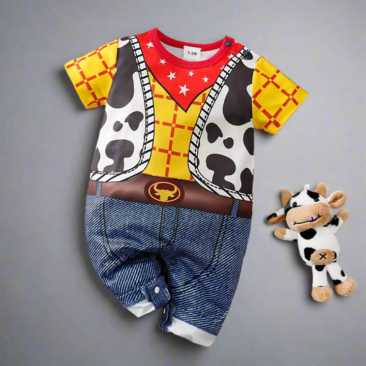 Baby Toy Halloween Costume Cowboy Romper