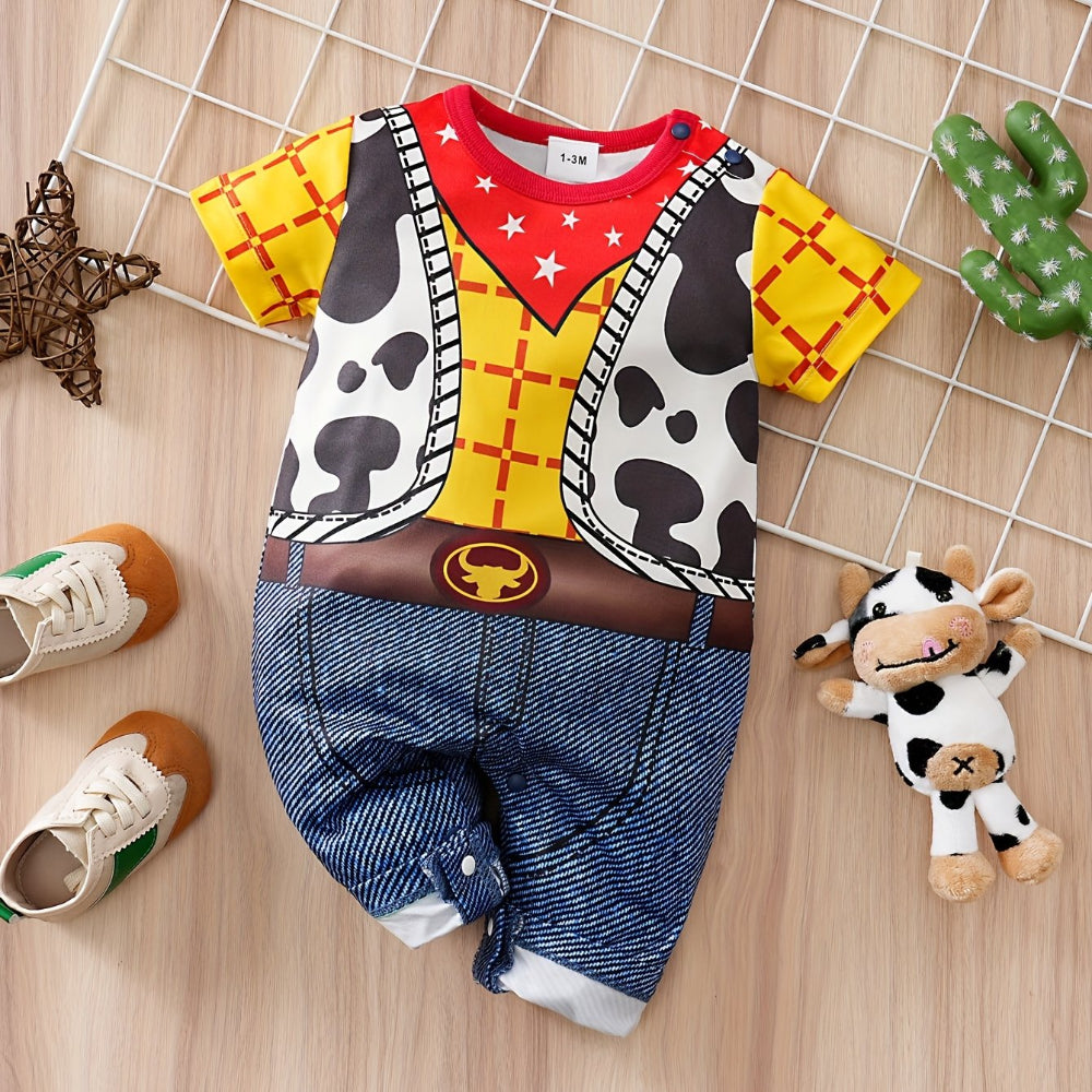 Baby Toy Halloween Costume Cowboy Romper