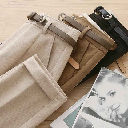 Women’s Work Trousers | High Waist, Wide Leg