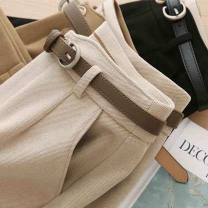 Women’s Work Trousers | High Waist, Wide Leg