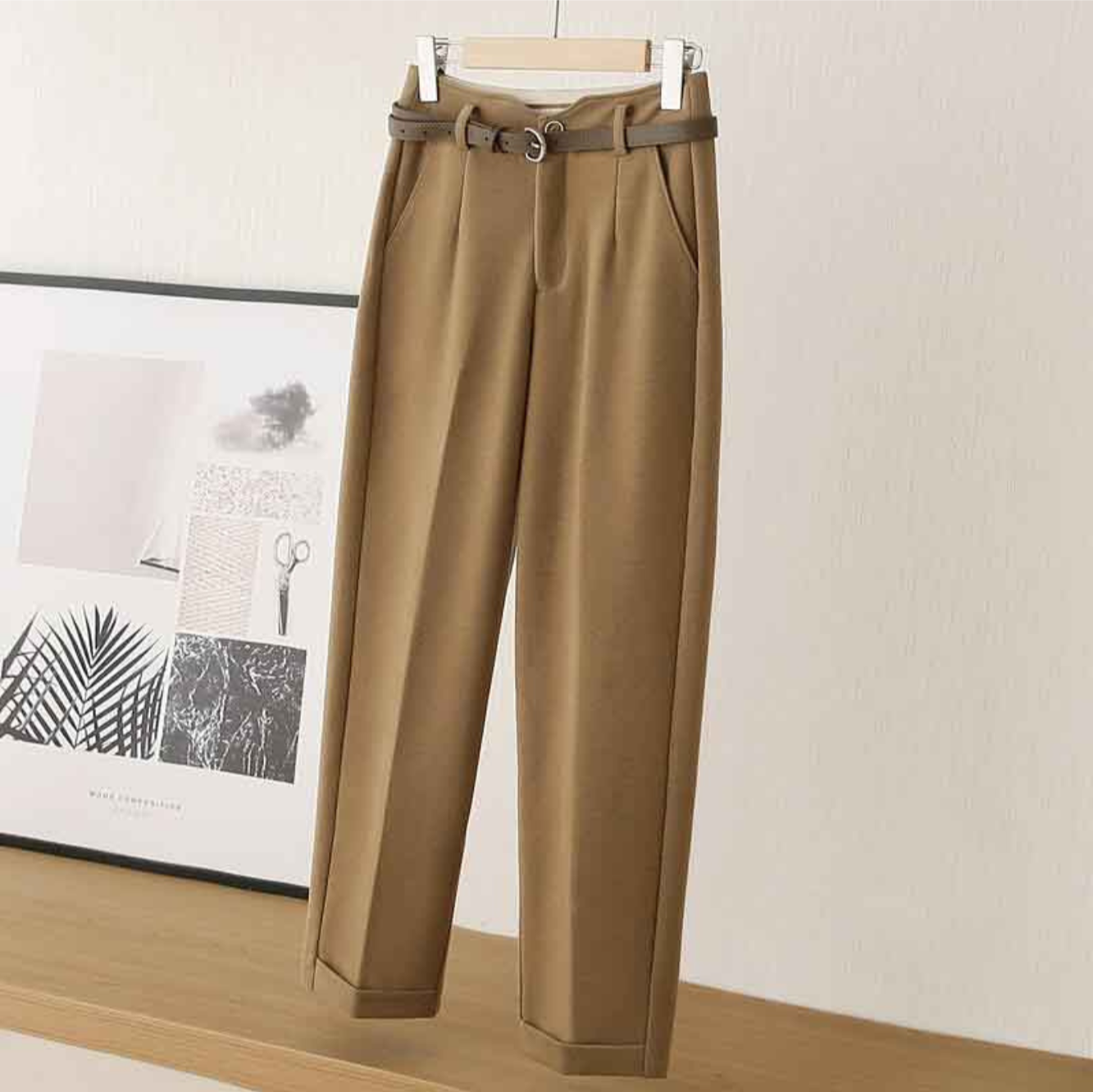 Women’s Work Trousers | High Waist, Wide Leg