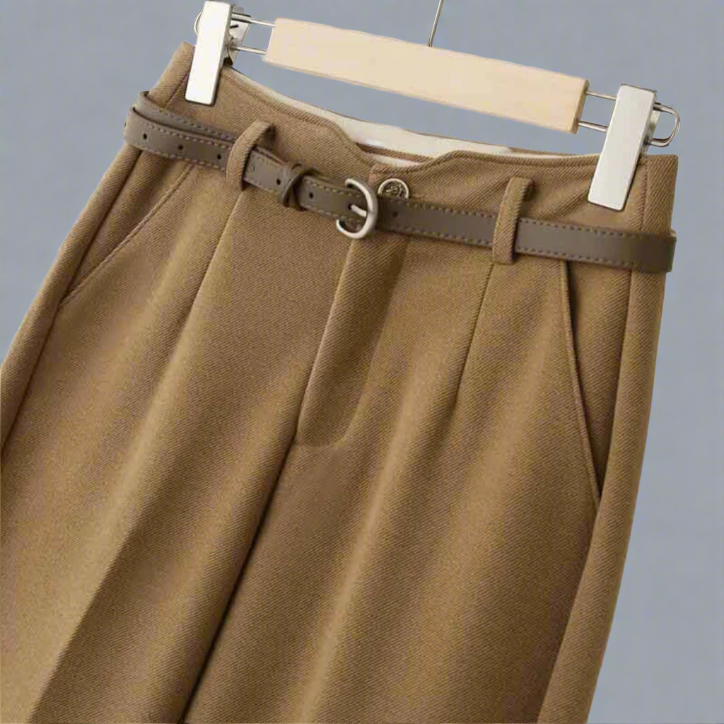 Women’s Work Trousers | High Waist, Wide Leg