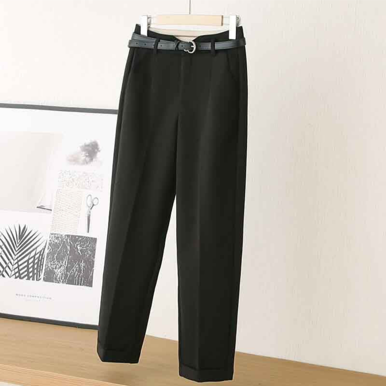 Women’s Work Trousers | High Waist, Wide Leg