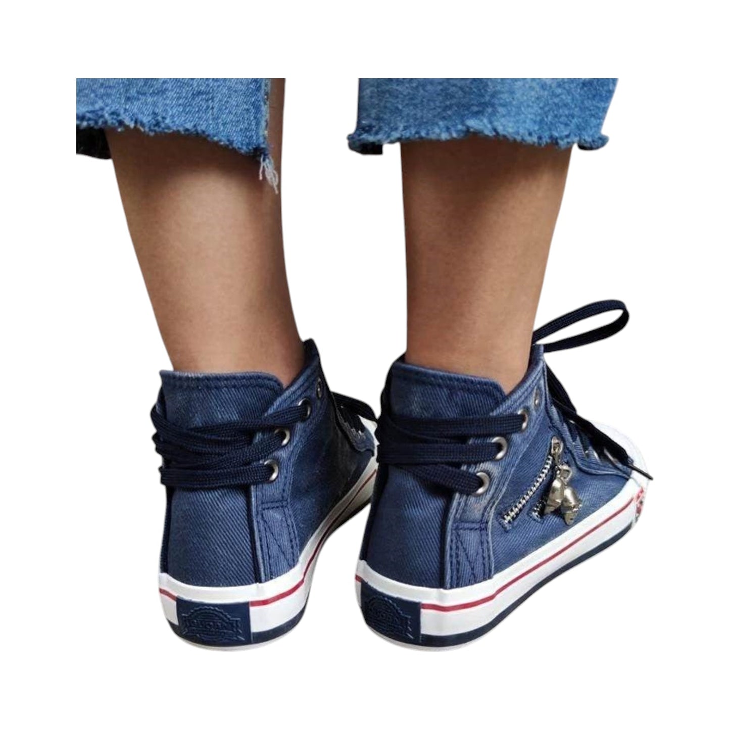 Women's High Top Sneakers | Lace Up, Casual Walking Shoes