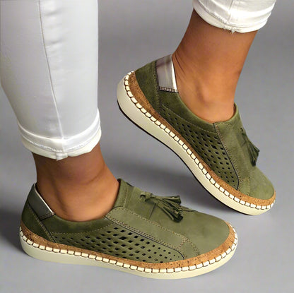 Women’s Slip On Walking Flats | Breathable, Lightweight