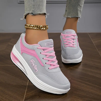 Women's Platform Walking Sneakers | Casual, Wide Fit