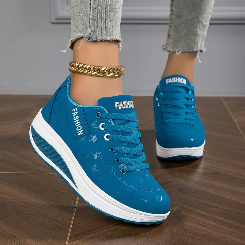 Women's Platform Walking Sneakers | Casual, Wide Fit