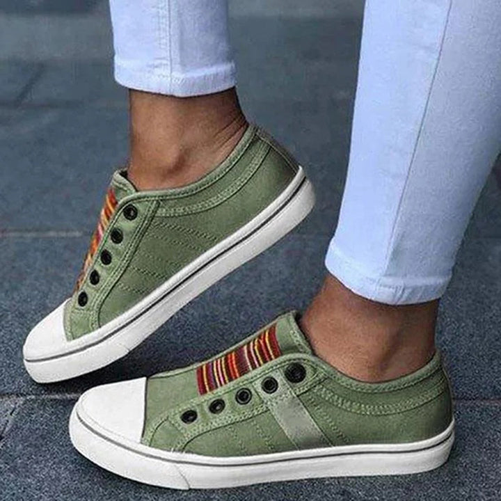 Women Slip On Walking Sneakers | Casual, Flat Sole