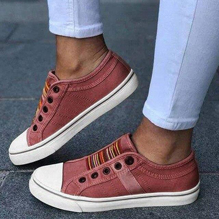 Women Slip On Walking Sneakers | Casual, Flat Sole