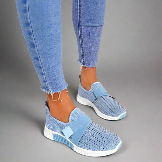 Women Slip On Walking Shoes | Lightweight, Breathable