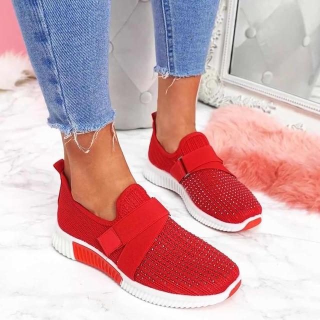 Women Slip On Walking Shoes | Lightweight, Breathable