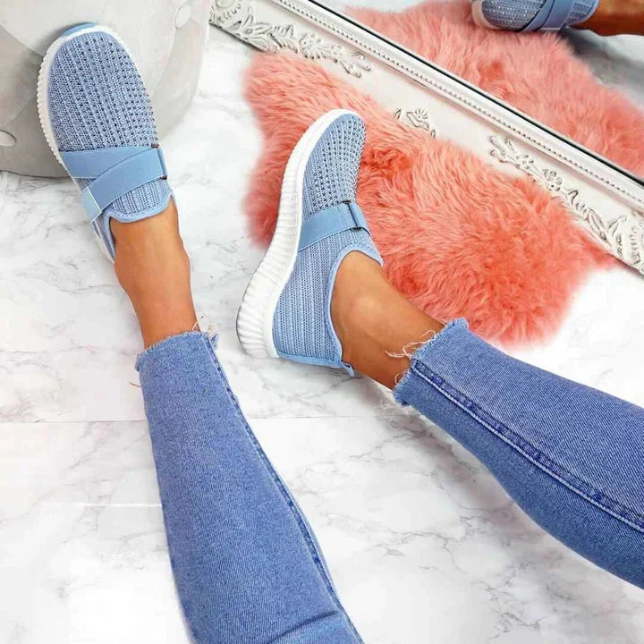 Women Slip On Walking Shoes | Lightweight, Breathable