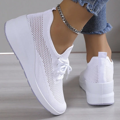 Women Walking Mesh Sneakers | Lightweight, Breathable