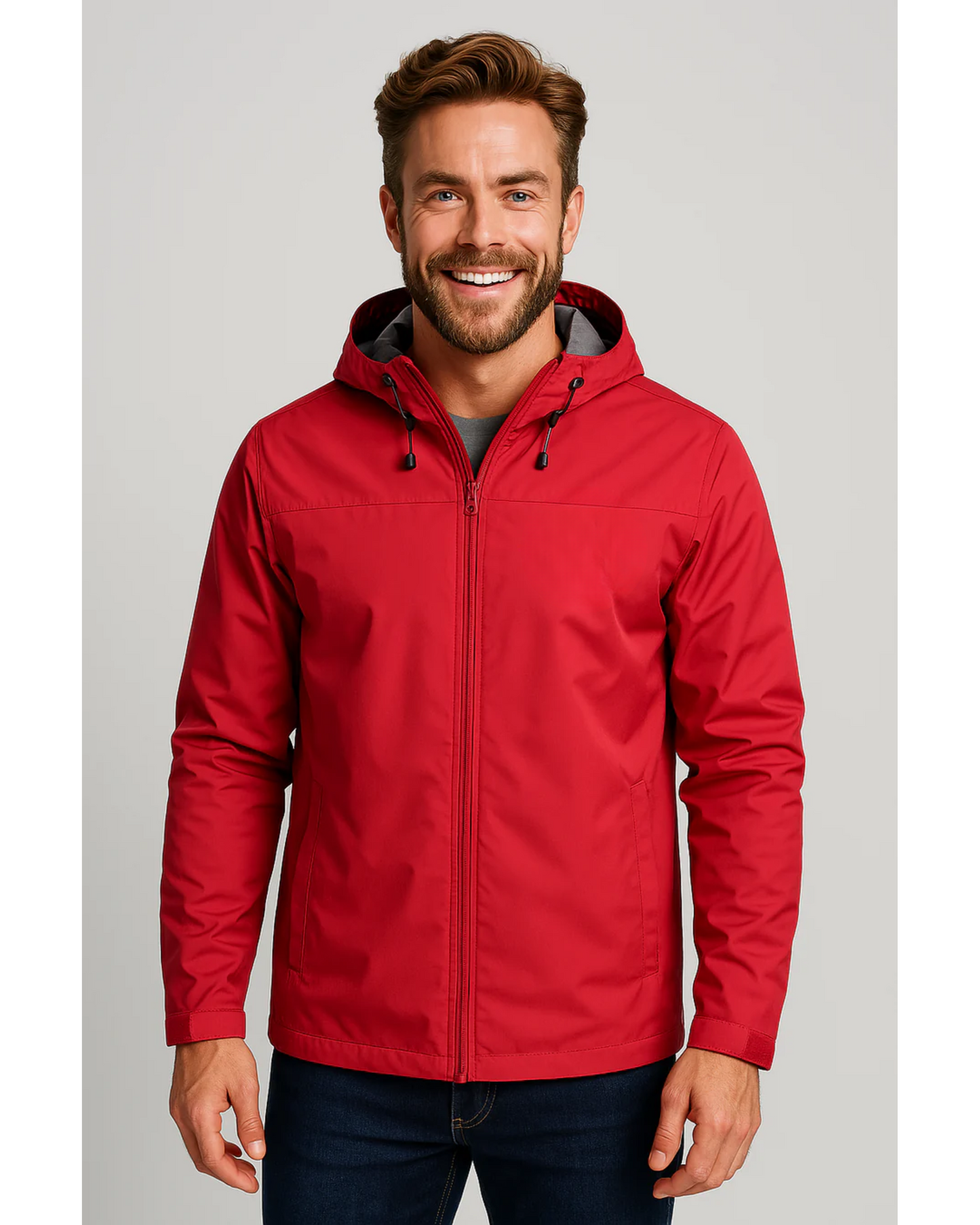 Men's Waterproof Jacket | Lightweight Raincoat Hood