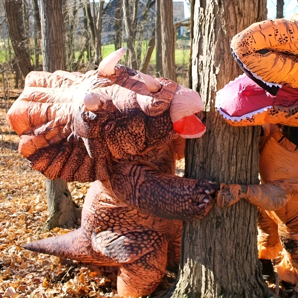 Halloween Inflatable Dinosaur Triceratops Suit