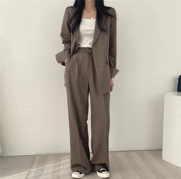 Women's Oversized Suit Set | Blazer and Trouser Co Ord