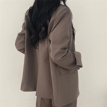 Women's Oversized Suit Set | Blazer and Trouser Co Ord
