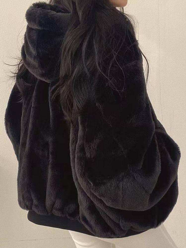 Women’s Padded Winter Bomber Jacket | Fluffy Oversized